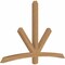 Ekena Millwork Alberta Smooth Timber Gable Bracket, Western Red Cedar, 72"W x 48"H x 3 1/2"D x 3 1/2"F, 16/12 Pitch GBW072X48X0404ALB00SWR - alternate 5